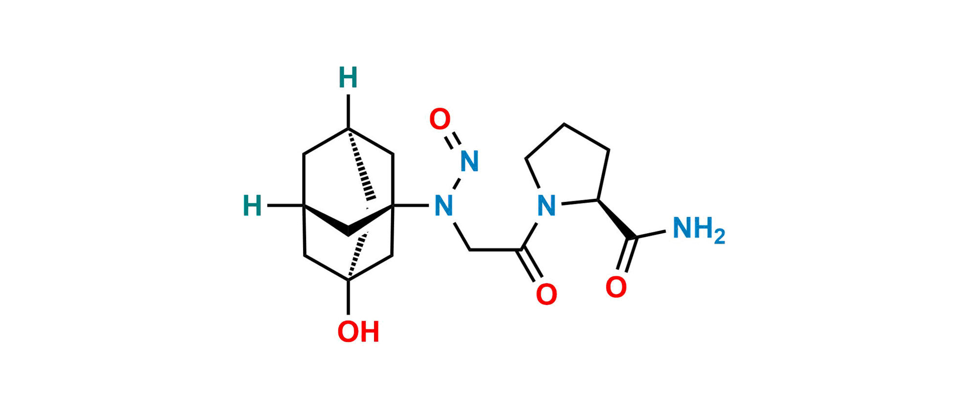 N-Nitroso Vildagliptin Amide Impurity